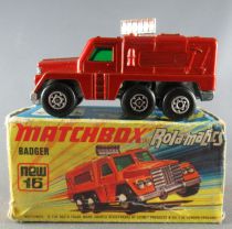 Lesney Matchbox Rola-Matics 16 Badger Proche Neuf Boite