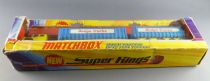 Lesney Matchbox Super King K-16 Camion Dodge & Remorque Benne Basculante en Boite 