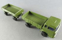 Lesney Matchbox Superfast 1 & 2 Camion Mercedes Militaire avec Remorque sans Boite