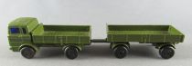 Lesney Matchbox Superfast 1 & 2 Miltary Mercedes Truck with Trailer no Box