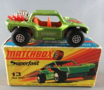 Lesney Matchbox Superfast 13 Baja Buggy Proche Neuf Boite