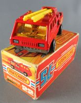 Lesney Matchbox Superfast 22 Blaze Buster Camion Pompier Proche Neuf Boite