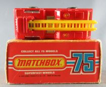 Lesney Matchbox Superfast 22 Blaze Buster Camion Pompier Proche Neuf Boite