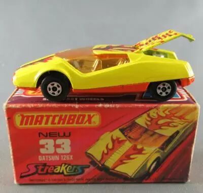 Lesney Matchbox Superfast 33 Datsun 126X Sreakers Tr�s Bon Etat Boite