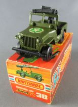 Lesney Matchbox Superfast 38 Armoured Jeep MIB