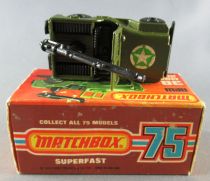 Lesney Matchbox Superfast 38 Armoured Jeep MIB