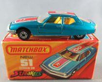 Lesney Matchbox Superfast 51 Citroën SM Streakers Near Mint in Box