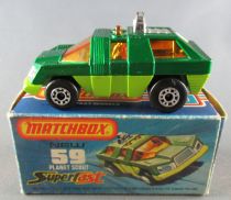 Lesney Matchbox Superfast 59 Planet Scout Green NMIB