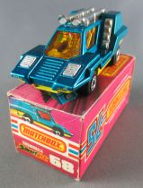 Lesney Matchbox Superfast 68 Cosmobile Bleu Proche Neuf Boite