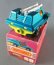 Lesney Matchbox Superfast 68 Cosmobile Bleu Proche Neuf Boite