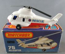 Lesney Matchbox Superfast 75 Hélicoptère Seasprite Helicopter Neuf Boite