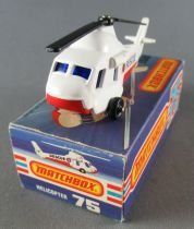 Lesney Matchbox Superfast 75 Hélicoptère Seasprite Helicopter Neuf Boite