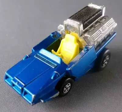 Lesney Matchbox Superfast N� 42 Tyre Fryer Bleu sans Boite