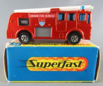 Lesney Matchbox Superfast N°35 Camion Pompier Merry Weather Neuf Boite