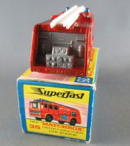 Lesney Matchbox Superfast N°35 Camion Pompier Merry Weather Neuf Boite