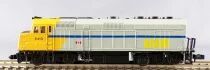 Life-Like 7540 N Scale Canada VIA Diesel Locomotive F 40 PH 6410 Lighting Boxed