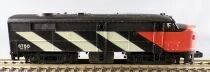 Life-Like 7898CN Ech N Canadian National Locomotive Diesel Alco FA2 6750 Eclairage en Boite