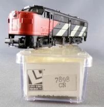Life-Like 7898CN N Scale Canadian National Diesel Locomotive Alco FA2 6750 Lighting Boxed