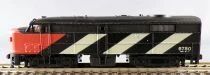 Life-Like 7898CN N Scale Canadian National Diesel Locomotive Alco FA2 6750 Lighting Boxed