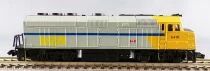 Life-Like 8100C Ech N Canada VIA Locomotive Diesel F 40 PH 6410 Eclairage en Boite