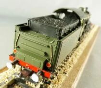 Liliput 10470 Ho Sncf Loco Vapeur 230 F 317 Troyes Vert Noir Eclairage Proche Neuf Boite