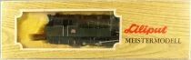 Liliput 7872 Ho Sncf Loco Vapeur 232 TC 423 Ile Napol&eacute;on Vert Noir Eclairage Proche Neuf Boite