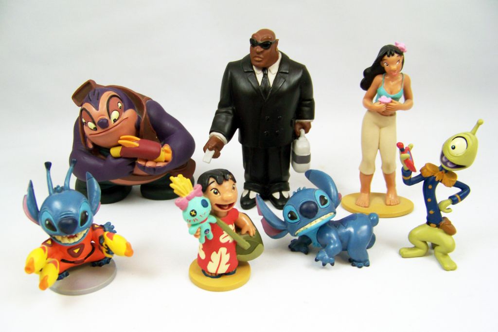 Lilo & Stitch - Set of 7 Disney PVC figures