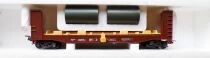 Lima 10 1103V 1 Ho Sncf Fs Pipe Unlaoder Goods Train Set Diesel Loco BB 67001 + 6  Wagons + Truck + 14 Tracks + Transformer MIB