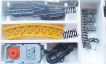 Lima 10 7003V 4 Ho Transport Containers Goods Train Set Diesel Loco CC 72105 + 6  Wagons + Truck + 14 Tracks + Transformer MISB