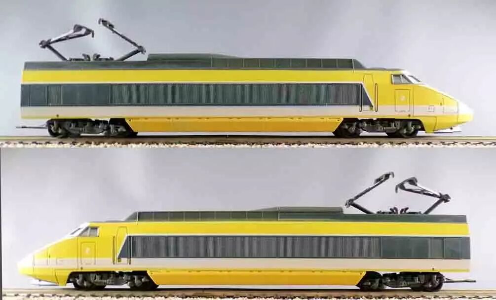 Lima 107010T Ho Sncf Tgv La Poste Train set 4 Elements Tracks