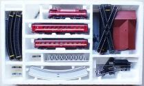 Lima 1101 CP Ho Sncf Coffret Train Voyageurs Le Capitole Loco BB 9291 2 Voitures Rails Pont Gare Signal Lumineux