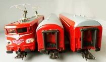 Lima 1101 CP Ho Sncf Coffret Train Voyageurs Le Capitole Loco BB 9291 2 Voitures Rails Pont Gare Signal Lumineux