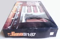 Lima 1101 CP Ho Sncf Coffret Train Voyageurs Le Capitole Loco BB 9291 2 Voitures Rails Pont Gare Signal Lumineux