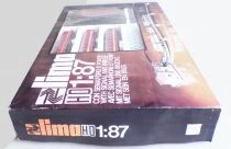 Lima 1101 CP Ho Sncf Coffret Train Voyageurs Le Capitole Loco BB 9291 2 Voitures Rails Pont Gare Signal Lumineux