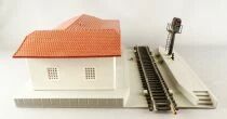 Lima 1101 CP Ho Sncf Le Capitole Passengers Train Set Loco BB 9291 2 x Cars Bridge Tracks Station with Light Signal