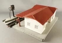 Lima 1101 CP Ho Sncf Le Capitole Passengers Train Set Loco BB 9291 2 x Cars Bridge Tracks Station with Light Signal