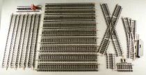 Lima 1101 CP Ho Sncf Le Capitole Passengers Train Set Loco BB 9291 2 x Cars Bridge Tracks Station with Light Signal