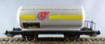 Lima 2718 Ho Db Wagon Citerne Vtg 2 Essieux 599283 Argent sans Boite