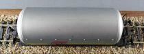 Lima 2718 Ho Tank Wagon Vtg 2 Axles 599283 Silver no Box