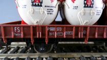 Lima 2818 Ho Fs Flat Car 2 Axles with Guard\'s Cab P660 513 with 3 Anker-Bier Barrels no Box