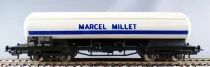 Lima 2906 Ho Sncf Wagon Citerne &agrave; Bogie Marcel Millet sans Boite
