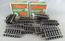 Lima 3022/A Ho 24 x 1/4 Straight Steel Tracks 57mm Mint in Box 1