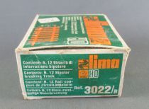 Lima 3022/B Ho 11 x 1/4 Straight Bipolar Breaking Steel Tracks 57mm Mint in Box