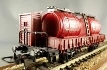 Lima 302825 Ho Fs Barrel Wagon Beaujolais Village 2 Axles Brakeman\'s Cab P660 513 NMIB