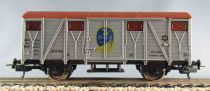 Lima 303167 Ho Sncf Wagon Couvert Uic 2 Essieux HKi 84758 Transport Bananes Chiquita sans Boite