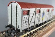 Lima 303167 HoSncf Uic Covered Wagon 2 Axles HKi 84758 Grey Bananas Chiquita no Box