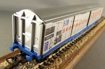 Lima 303198 Ho Sncf Wagon Habis Sliding Walls Supermarkets Franprix Mint in Box