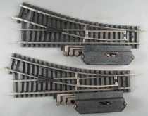 Lima 3050/E Ho 2 x Electric Right Point Steel Tracks 18° 165 mm VG Box