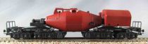 Lima 309052S Ho Sncf 20 Wheels Steel Mill \'\'Bottle\'\' for Hot Metal Wagon MIB