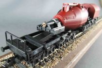 Lima 309052S Ho Sncf 20 Wheels Steel Mill \'\'Bottle\'\' for Hot Metal Wagon MIB
